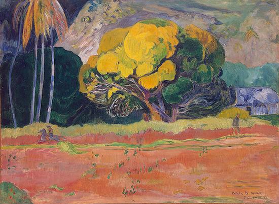 Paul Gauguin At the Foot of a Mountain China oil painting art